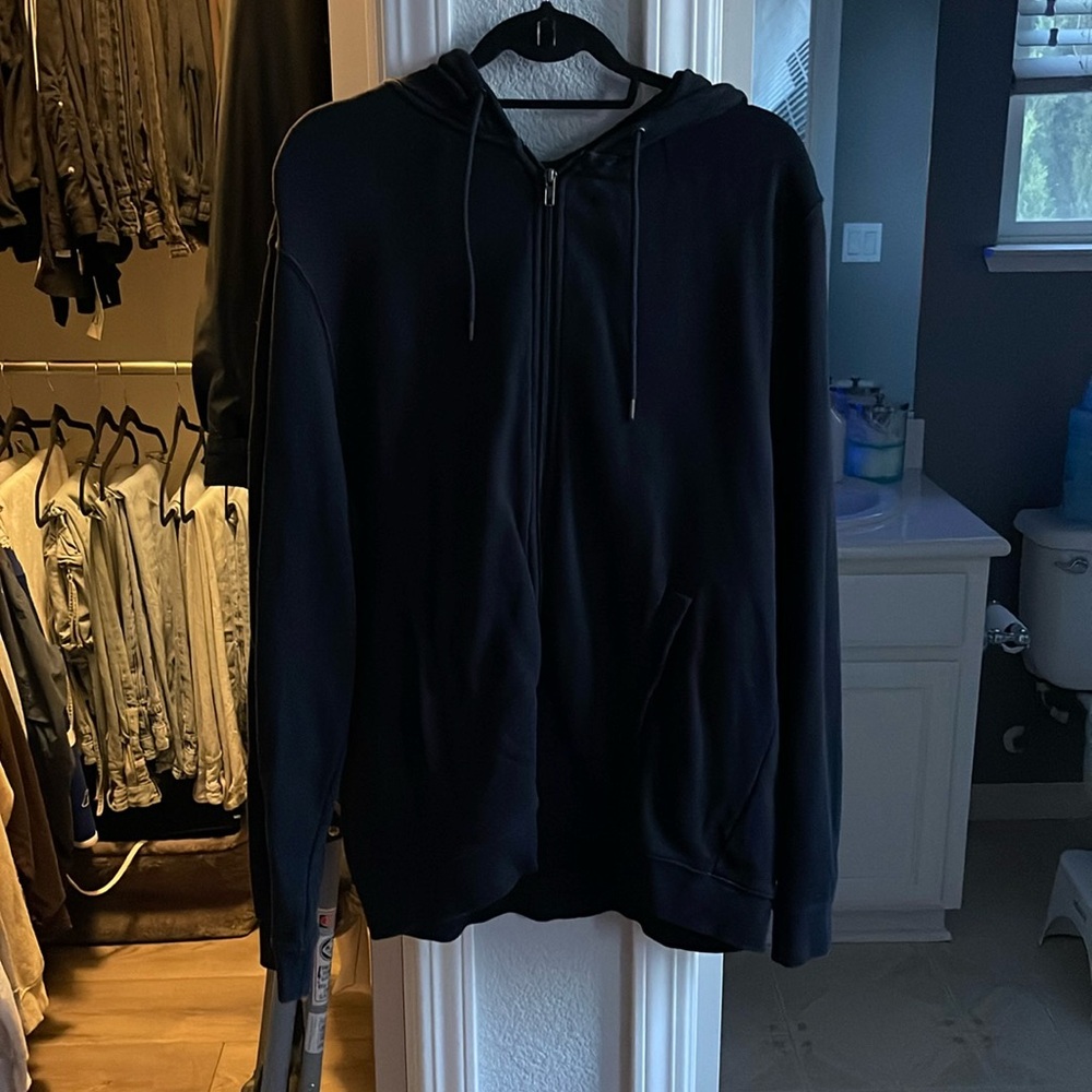 Men’s Black Zip up